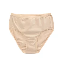 【和諧生活有機棉】舒棉中腰內褲(2入) XL 膚色