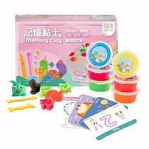 【mamayo】記憶黏土六色組(含黏土工具組、壓模、擬人配件組、操作手冊)