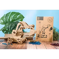AMAOXGoNow聯名系列 【紙構DIY可動多聯桿挖土機】 Automata玩具/STEAM/創客MARKER