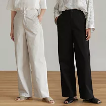 旅途原品 斜紋直筒褲 M L XL L 淺灰色