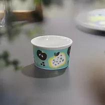 【日本小倉陶器】Nordic簡約 小缽碗8cm ‧ 蘋果