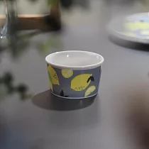 【日本小倉陶器】Nordic簡約 小缽碗8cm ‧ 檸檬