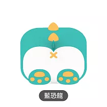 【Cap】萌趣地漏防臭蓋 藍恐龍