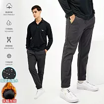 【KISSDIAMOND】禦寒Plus耐磨加絨彈力衝鋒褲(KDP─8639) 3XL 男款/灰色