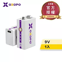 【OXOPO乂靛馳】XC系列 USB Type─C 9V充電鋰電池 (1入)