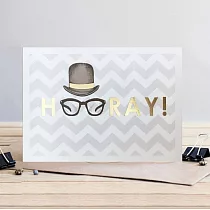 【LOUISE TILER】Gold Hooray 生日卡#GG007