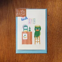 【日本ACTIVE CORPORATION】夏日妖怪立體POP UP卡片 ‧ 河童