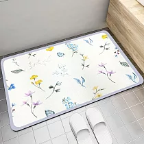 【EZlife】廚衛硅藻土吸水腳踏墊(40x60cm) C款