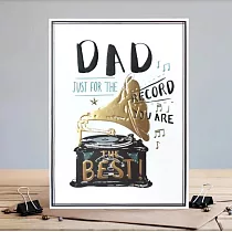 【LOUISE TILER】Dad for the record 父親卡#PB015