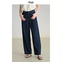 ltyp旅途原品 漢麻棉休閒百搭時髦九分牛仔褲 M L XL L 洗水單寧藍