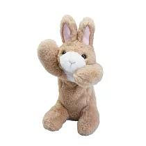 【KING JIM】Pouzoo絨毛動物多功能筆袋 兔子 (PZ2028)