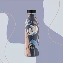義大利 24Bottles 輕量冷水瓶 500ml ─ 藍百合