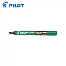 (4支1包)PILOT SCA─400─G 400型麥克筆─平頭 綠