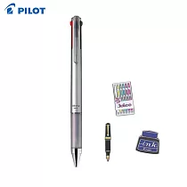PILOT 第二彈三色超級果汁筆送30週年限定款別針1個 隨機出貨 銀