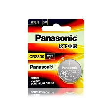 Panasonic 國際牌 CR2330 鈕扣型電池 3V專用鋰電池(單顆入)