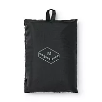 【MUJI 無印良品】聚酯纖維可折收納袋M.黑