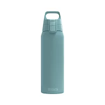 瑞士百年 SIGG Shield 超輕量彈蓋保溫瓶 750ml /共六款 ─ 湖水藍