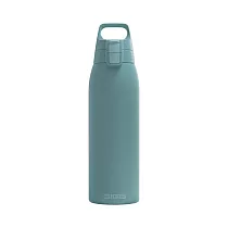 瑞士百年 SIGG Shield 超輕量彈蓋保溫瓶 1000ml /共六款 ─ 湖水藍