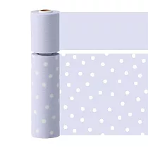 【日本Mark’s】水性筆可寫紙膠帶Slim二入組 ‧ 點點/紫
