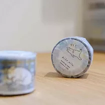 【小犬工作室】好好睡覺 特霧PET紙膠帶