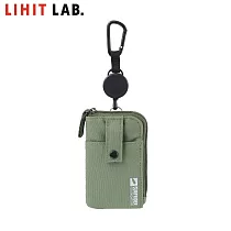 LIHIT LAB A─3203 環保系列卡片鑰匙包 海藻綠