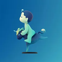 Rainbowkido起源系列公仔盒玩 (單入隨機款)