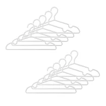 【MUJI 無印良品】再生聚丙烯衣架/10入