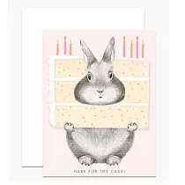 【 Dear Hancock 】Hare for the Cake 生日卡#gc_593
