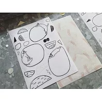 【avocado mori 森酪梨】可愛的訊息Lovely message | 立體轉印貼紙 _貓