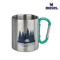 【德國Moses】旅行癖─露營登山杯 (綠耳扣)