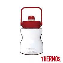 【THERMOS膳魔師】隨手瓶1200ml (TCSS─1200─RD) 紅色