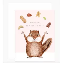 【 Dear Hancock 】Love You so much it’s Nuts! 愛情卡#gc_604