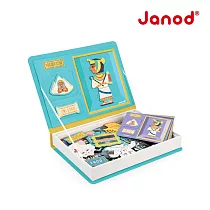 【法國Janod】磁鐵遊戲書─遊玩歷史