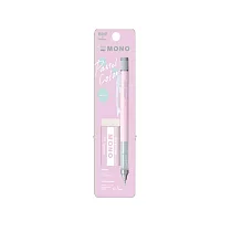【TOMBOW日本蜻蜓】MONO graph 0.5mm 自動鉛筆 MONO 橡皮 粉彩色系組 限定組 櫻花粉
