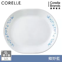 【美國康寧】CORELLE 鄉野藍─ 腰子盤