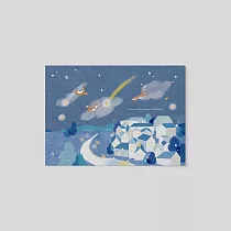 【 Hello Studio 你好工作室 】插畫A4海報 (4款)|星星之歌/和煦草地/午後編織/晨間舞曲 星星之歌