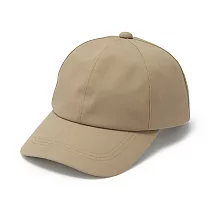 【MUJI 無印良品】撥水加工附防水膠條棒球帽55─59cm 米色