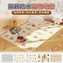 【EZlife】PVC防水寵物地墊(60x40cm) 照片牆