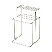 【MUJI 無印良品】不鏽鋼廚具收納架寬21.4x深13.6x高13.3cm
