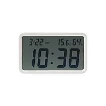 【MUJI 無印良品】數位時鐘/大/白長247x寬148x高44mm
