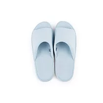 【MUJI 無印良品】涼感前開拖鞋/M/藍色24.5─25 cm用
