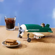 【預購】[星巴克]復古飛機咖啡捲心酥禮盒