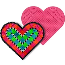 《Perler拼拼豆豆》模型板─大愛心形板