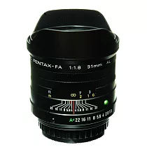 PENTAX SMC FA 31MM F1.8 AL Limited 黑色 (公司貨)