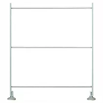 [MUJI 無印良品]SUS鋼製追加用側片 /灰/迷你