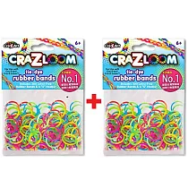 【美國Cra─Z─Art】Cra─Z─Loom 彩虹圈圈編織 橡皮筋補充包 彩色x2包