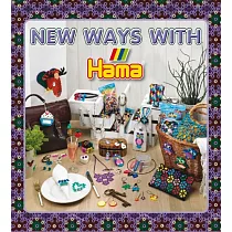 《Hama 拼拼豆豆》拼豆專用創意書(第十五冊)─串珠圖案特蒐篇