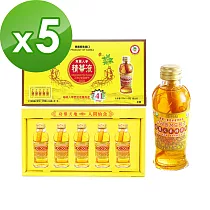 金蔘─韓國高麗人蔘精華液禮盒(120ml*5瓶) 共5盒