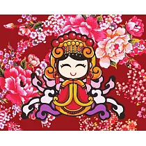 ArtLife藝術生活【TW024】台灣風情誌─媽祖_ 數字油畫 DIY 彩繪
