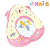 Nai─B 奈比嬰兒趴式泳圈(粉色)─星星款